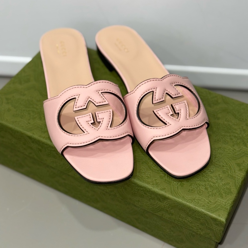 Gucci Pink Sandals